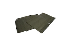 XTLINE Zakrývací plachta PE s oky zelená 70g/m2 | 3x3 m P19556S